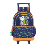 Mochila/Morral Grande Con Ruedas Dino Bike - Imagen 2
