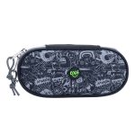 Estuche Ovalado Gray Doodle - Imagen 2