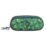Estuche Ovalado Green Doodle - Imagen 2