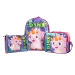 Cobo Mochila / Morral + Lonchera + Estuche Dina