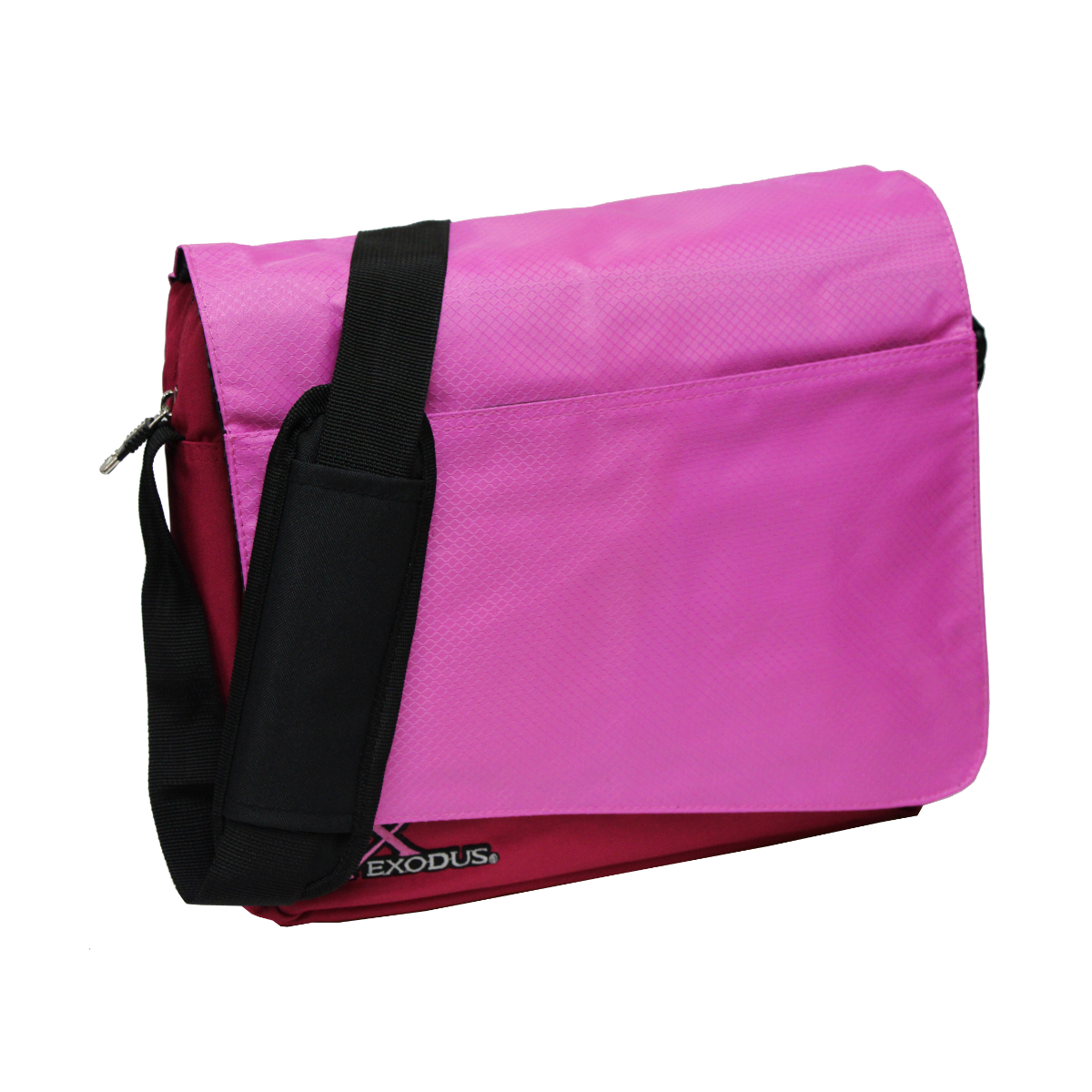 098026 Bolso Cruzado Mediano Porta Laptop Rosa - Imagen 1