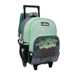 Mochila / Morral Grande Con Ruedas Grogu