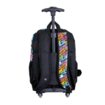 Mochila/Morral Grande Con Ruedas Joy Graffiti - Imagen 3