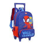 Mochila / Morral Con Ruedas Talla Xs Spidey Wall Crawler