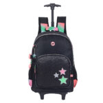 Mochila/Morral Talla L Con Ruedas Galaxy  Black - Imagen 2