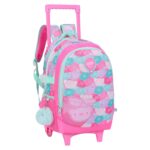 Mochila/Morral Con Ruedas Talla S Happy  Ositos
